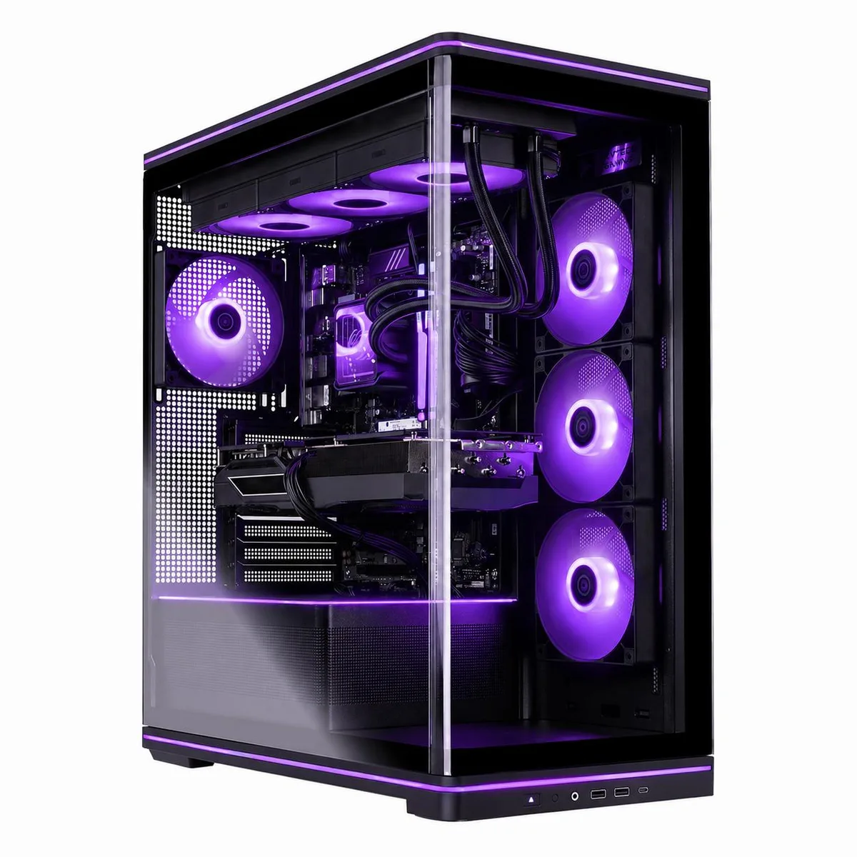 Skytech Skytech Blaze 5 ST-BLAZE5-3221-B-AL gaming PC Ryzen 7 9800X3D RTX 5080 32GB DDR5 2TB NVMe — product photo