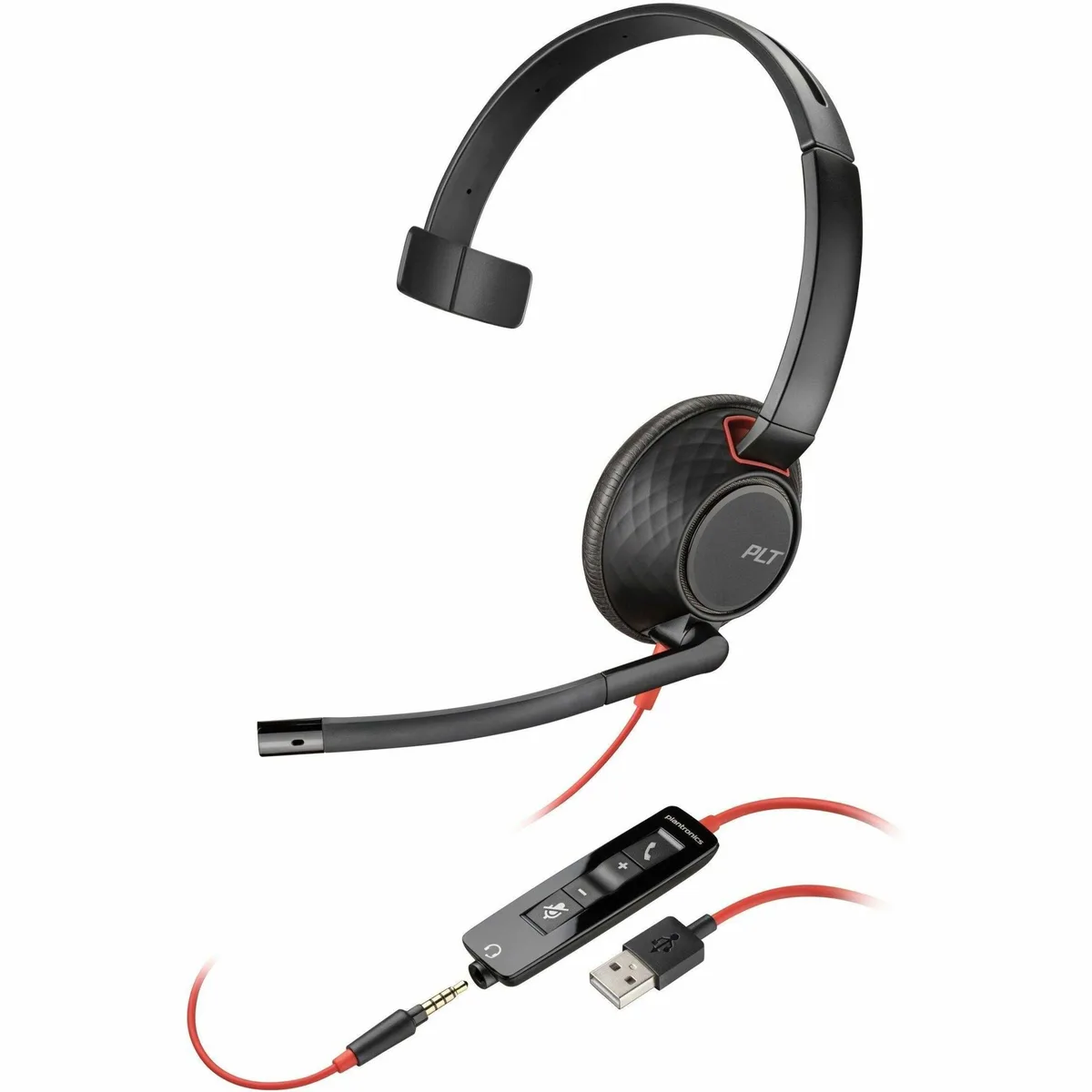 HP HP Poly Blackwire 5210 Mono Headset USB-C 3.5 mm 80R98AA — product photo