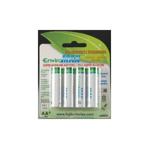 Fuji Novel Fuji Novel EnviroMax AA Alkaline Batteries 4 Pack FUGP4304 — product photo