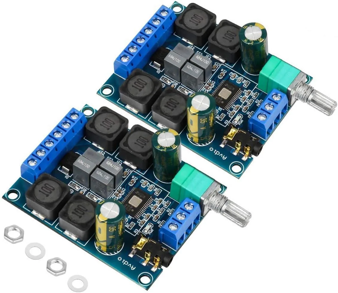 lelisten lelisten TPA3116D2 Stereo Amplifier Board 2x50W 12V 24V — product photo
