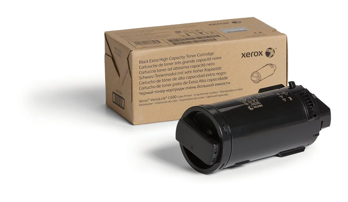 XEROX Xerox 106R03919 Black Extra High Capacity Toner Cartridge for VersaLink C600 — product photo