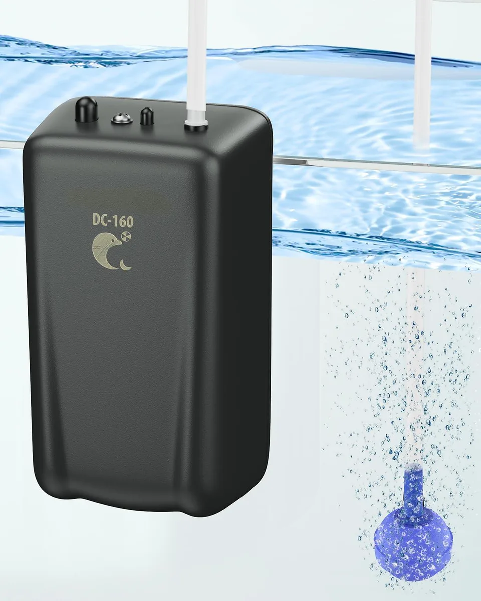  AstroAI Live Bait Aerator 40 GPH Battery Air Pump 30 Gallon — product photo