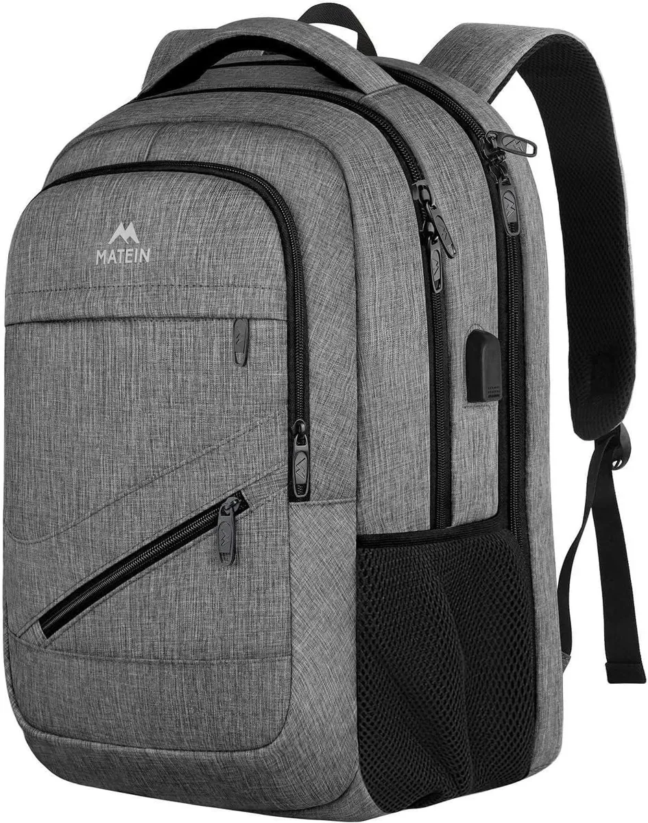 BFKK BFKK 17.3 inch Laptop Backpack Grey — product photo
