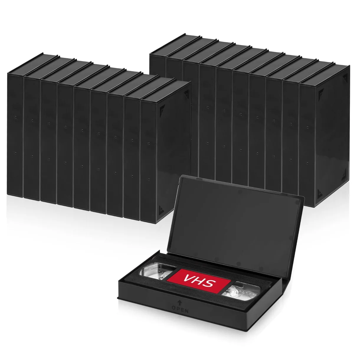 T WaveTree USWTVSC24 VHS Cases 24 Pack — product photo
