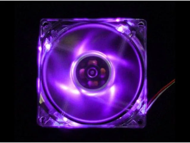 SXDOOL SXDOOL Purple Quad 4-LED 120mm Case Fan accessory — product photo