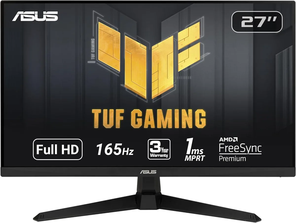 ASUS ASUS 90LM0741-B011B0 TUF Gaming VG277Q1A 27" 165Hz gaming monitor — product photo