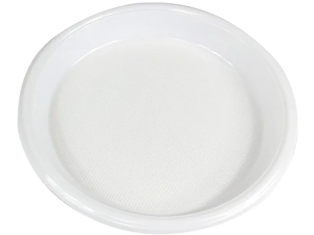 Boardwalk Boardwalk BWKPLHIPS10WH White Plastic Plate 500 Carton — product photo