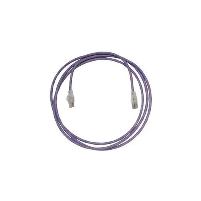 ORTRONICS ORTRONICS MC5E03-07 Clarity CAT5E Patch Cord 3 ft Purple — product photo