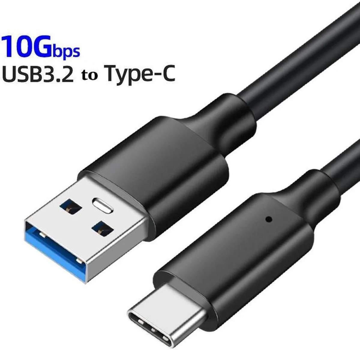 SMUGDESK SMUGDESK USB 3.2 Gen 2 A to C Cable 10Gbps 60W 3.3ft 2 Pack — product photo