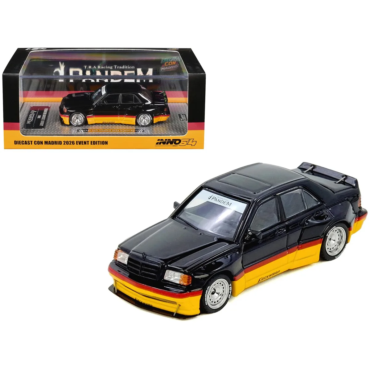 Inno Models Inno Models Pandem Rocket Bunny 190E 1/64 Diecast Con Madrid 2026 Event Edition — product photo