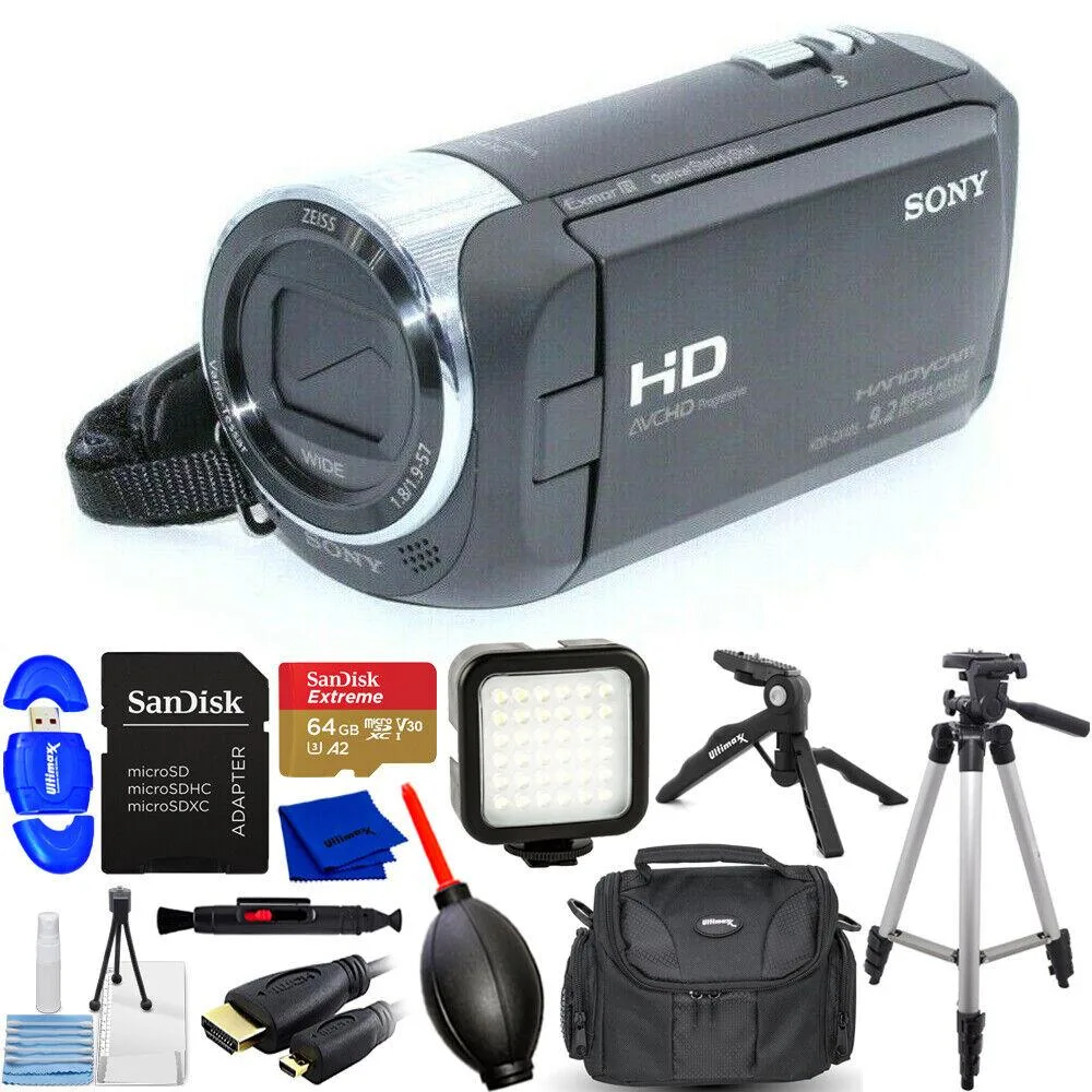 Sony Sony HDR-CX405 professional camcorder 32GB bundle — product photo