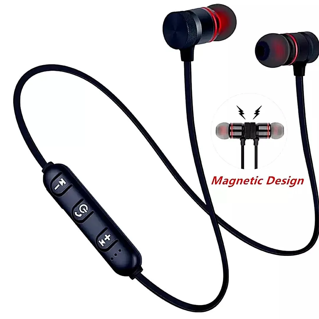 NShi NShi Bluetooth 4.1 Magnetic In-Ear Headphones Black/Gold — product photo