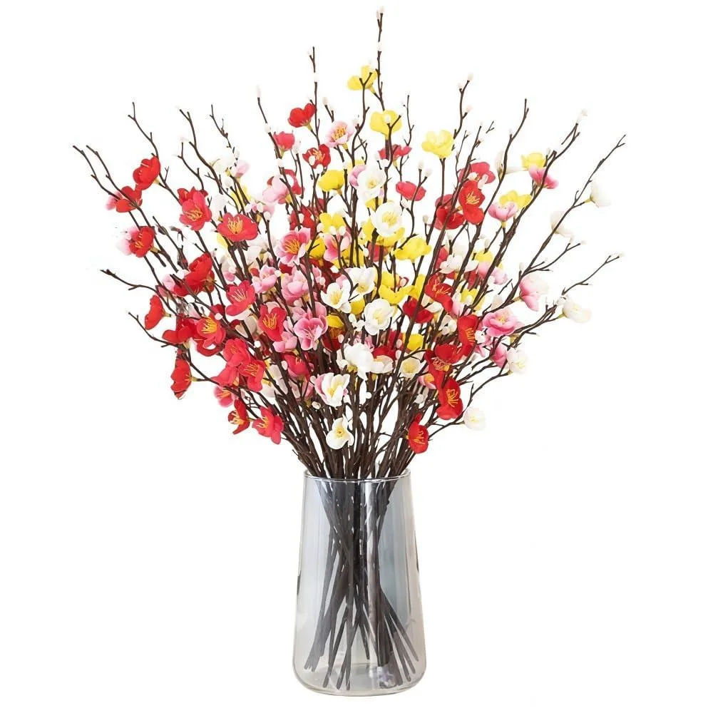  Naeutop 12 Artificial Plum Blossom Branches 22 — product photo