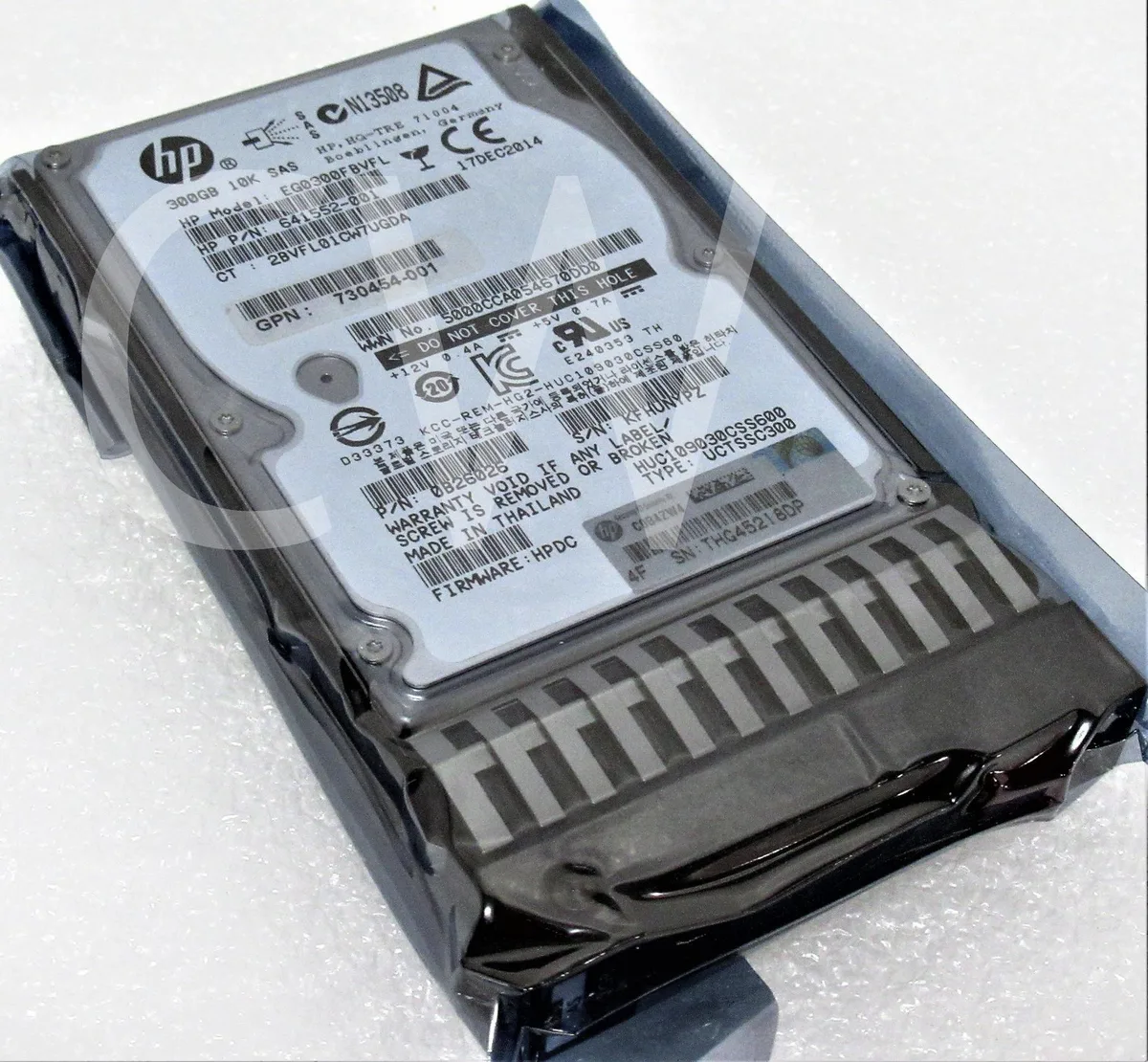 HP HP EG0300FBVFL 300GB 10000RPM 2.5" SAS internal hard drive — product photo