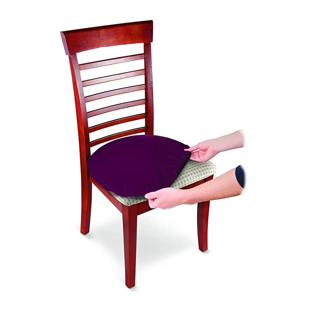 Jobar Jobar JB7621BUR Burgundy Chair Covers Set of 2 — product photo