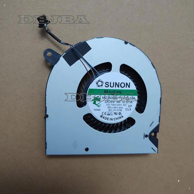 DBTLAP DBTLAP CPU Cooling Fan DELL G5 SE 15 5505 MG75090V1-C200-S9A DC5V 0.31A — product photo