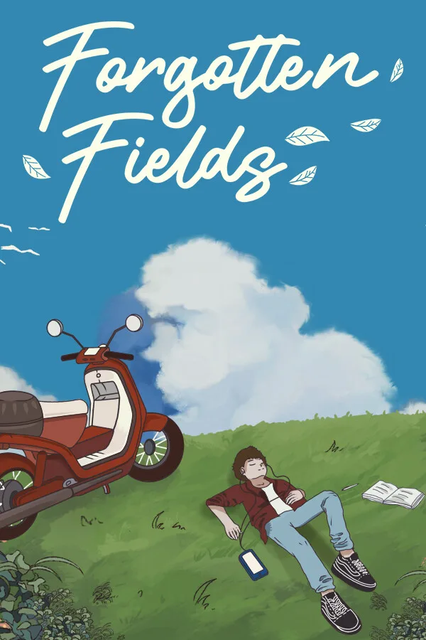 Steam digital code card for Forgotten Fields adventure game
