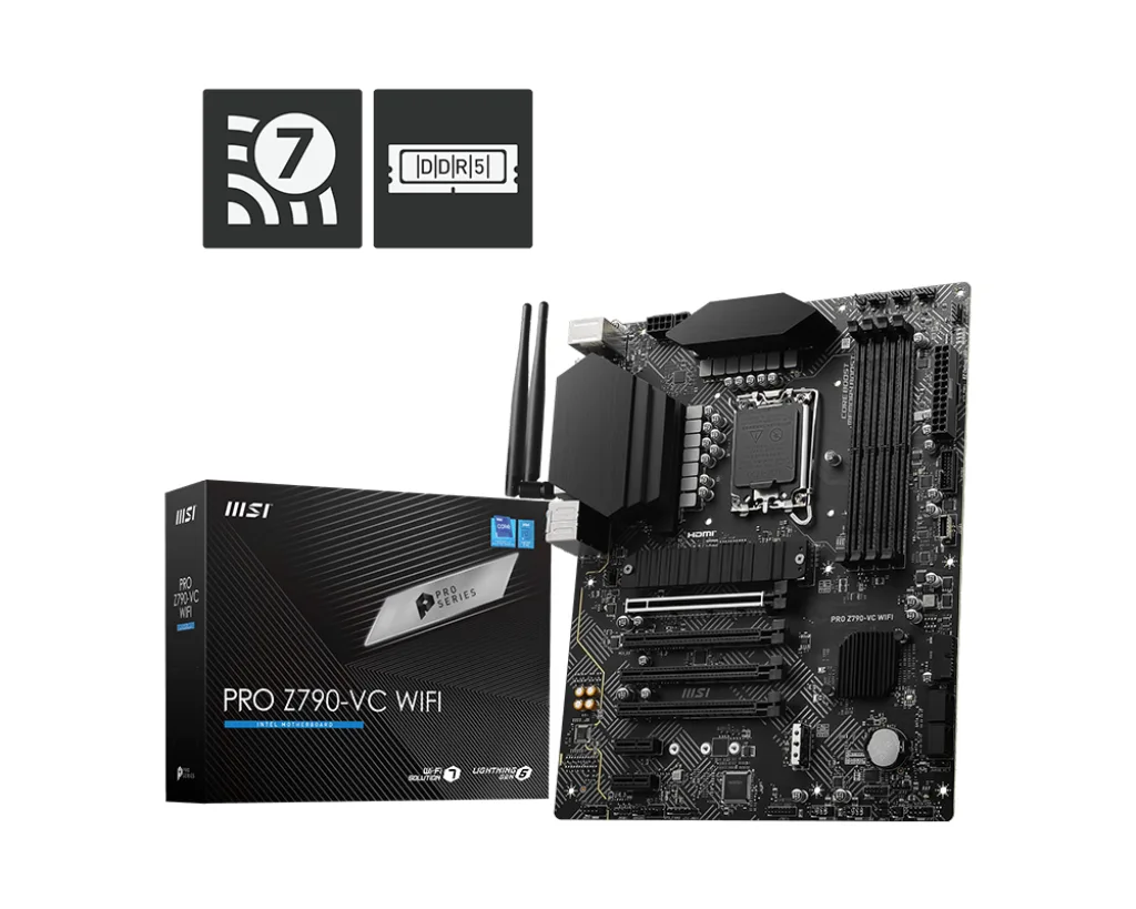 MSI MSI PRO Z790-VC WIFI Intel motherboard — product photo