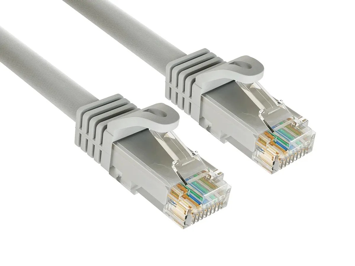 Cable Leader Cable Leader 14ft Cat6a Network Ethernet Cable Gray 24AWG 500MHz 10 Gigabit — product photo