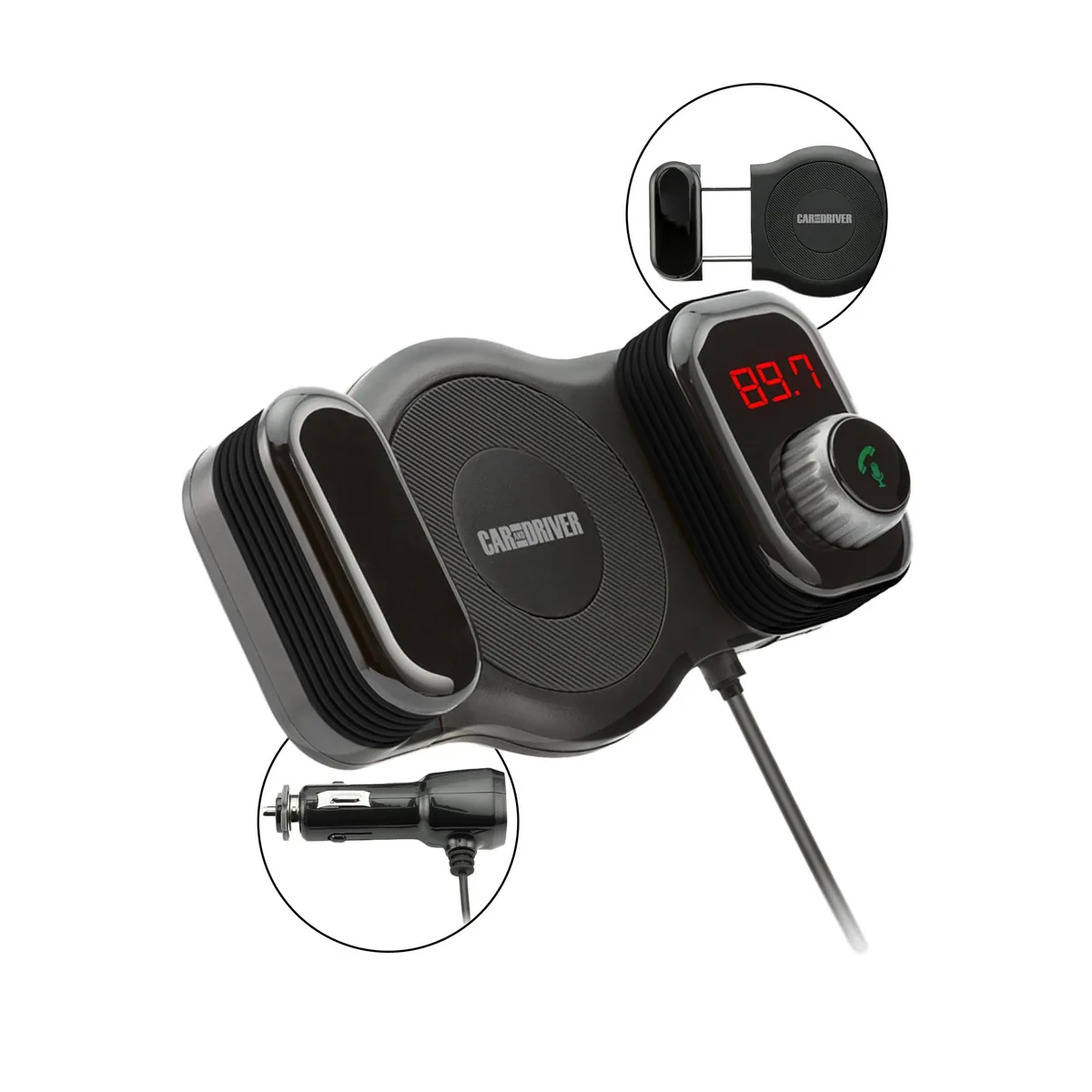  Car and Driver 9900 Car HD Radio Bluetooth 5.3 Vent Mount — product photo