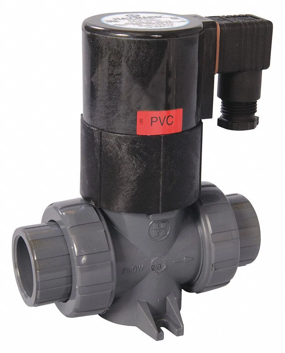 HAYWARD POOL PRODUCTS INC HAYWARD POOL PRODUCTS INC SV10075STE 120VAC PVC Solenoid Valve Trap — product photo