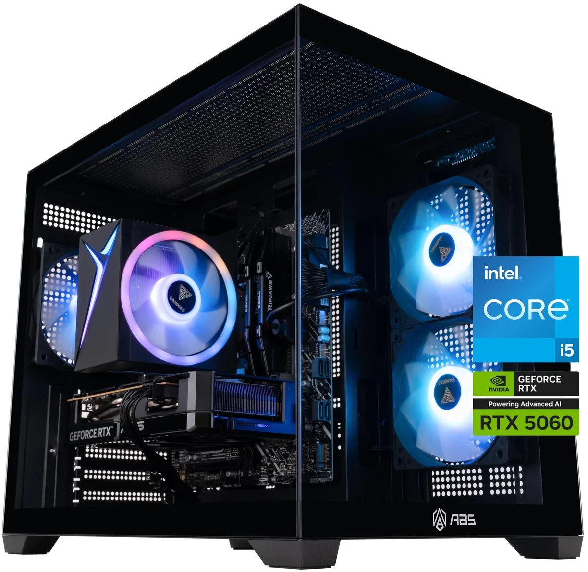ABS ABS FIIA14400F50602 gaming PC i5-14400F RTX 5060 8GB 32GB DDR4 1TB NVMe — product photo