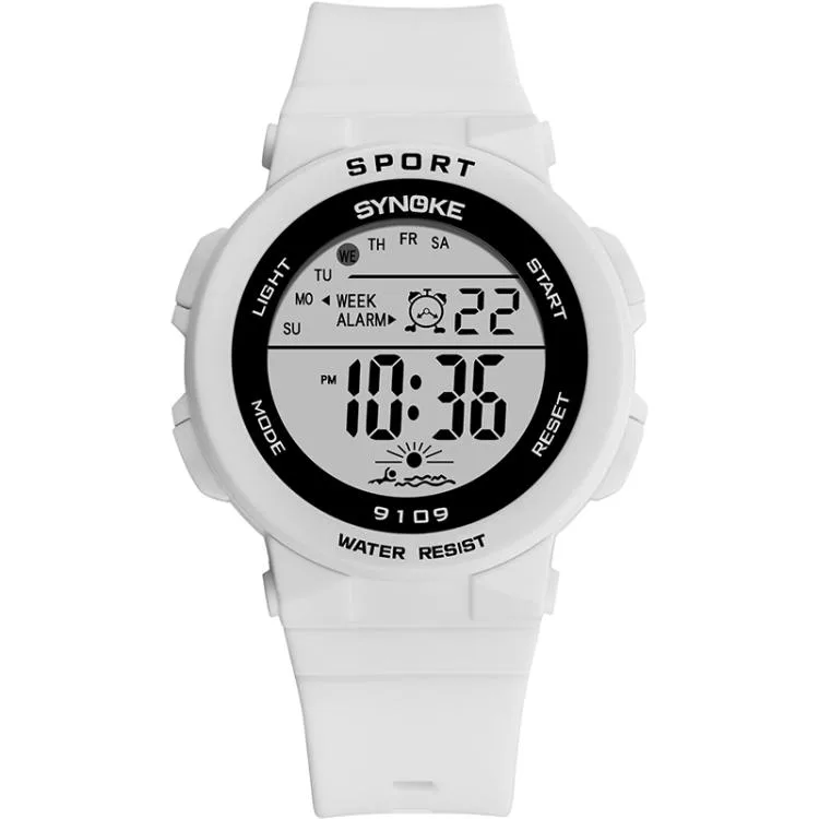 allentian allentian 9109 electronic watch white 38.8 mm 50 m — product photo
