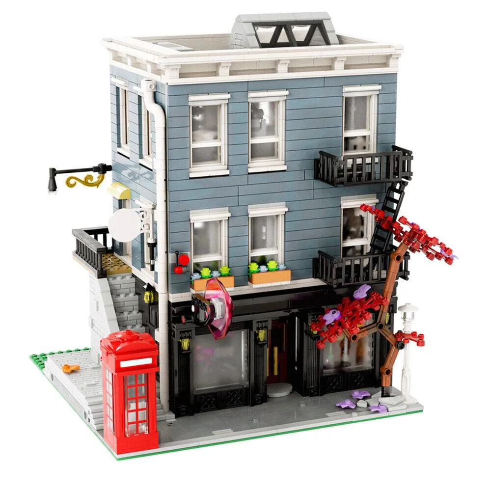 ZITIANYOUBUILD ZITIANYOUBUILD Umbrella Store Modular Building Model 2683 Pieces — product photo