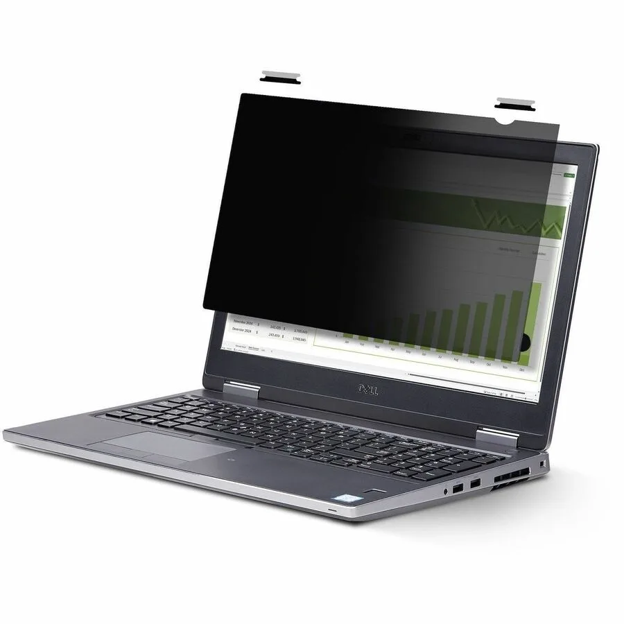 17-inch 16:10 touch privacy filter with flip-up tabs