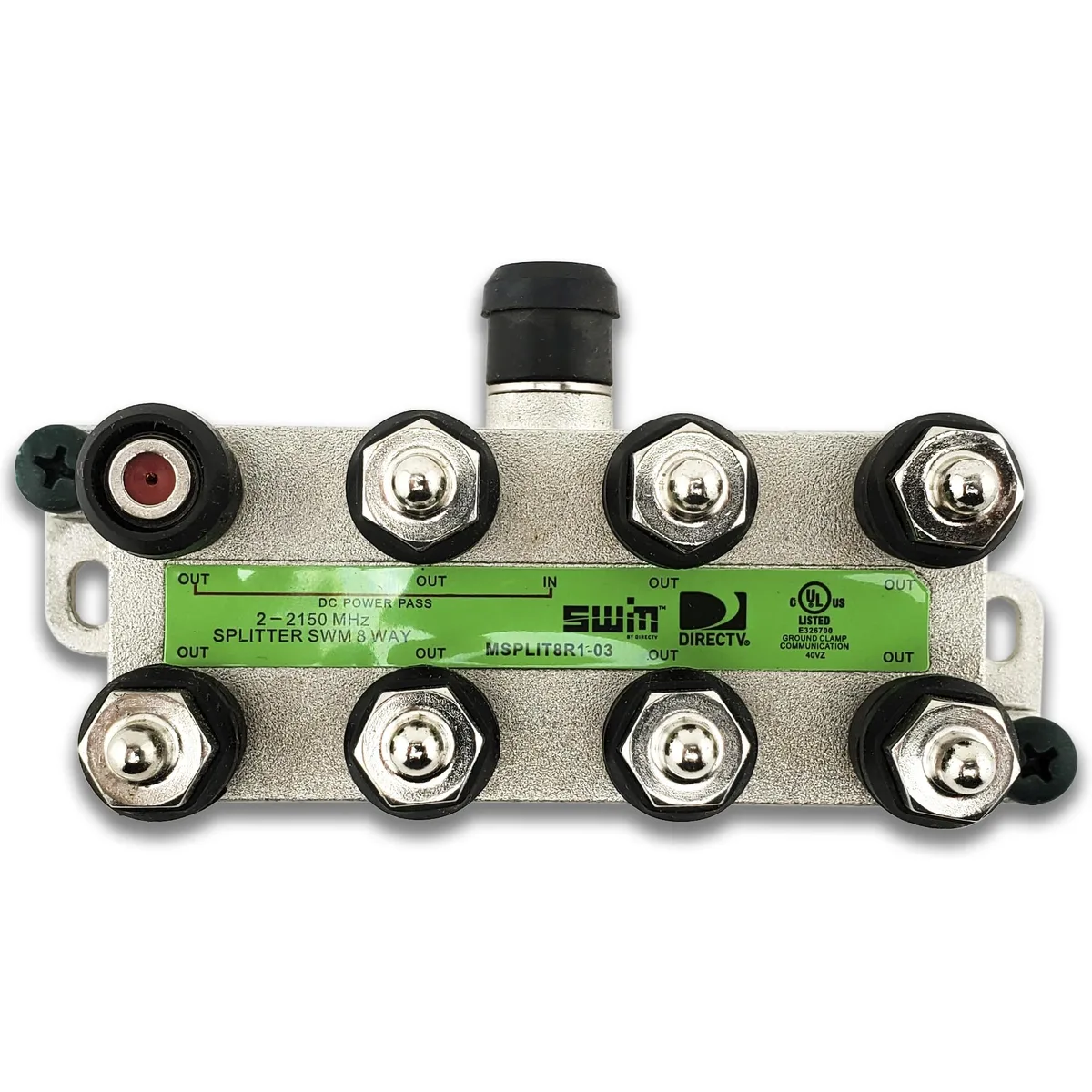 DIRECTV DIRECTV MSPLIT8R1-03 8-Way SWM Power Passing Splitter — product photo