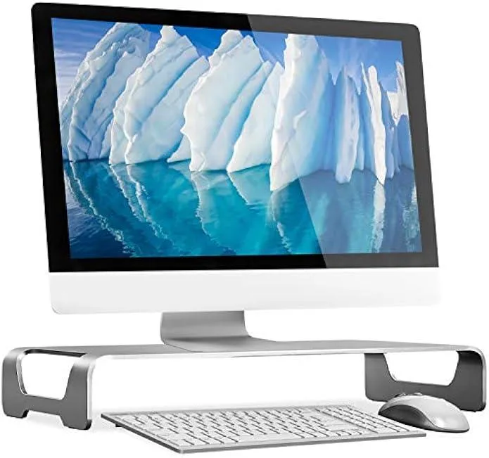 TAURKENAM TAURKENAM Wide Unibody Aluminum Monitor Stand office equipment — product photo