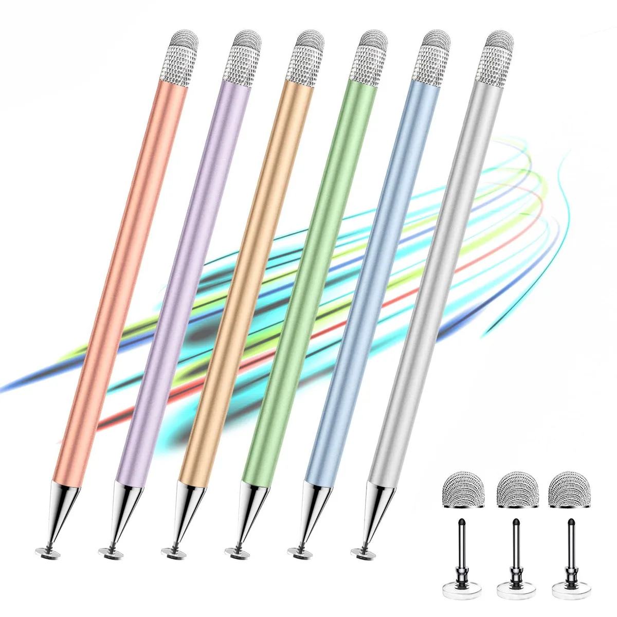  Stylus 2-in-1 Disc .2 Fiber .3 — product photo