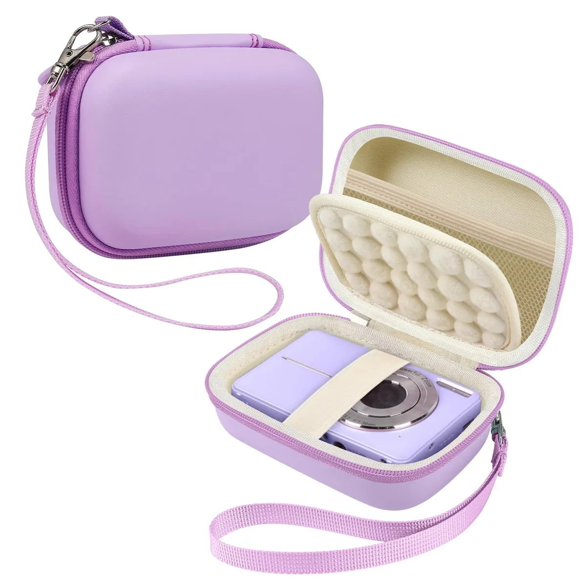  Leayjeen FT Camera Case Purple 4.3×2.7×1.1in — product photo