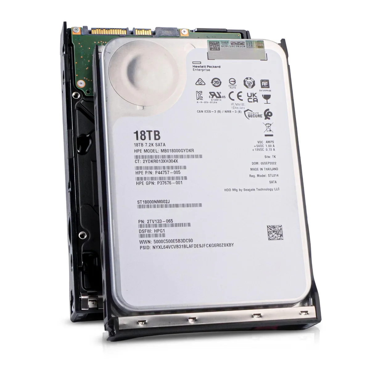 Seagate Seagate P44757-005 Generation 11 18TB 7200 RPM SATA 6.0Gb/s 256MB 3.5in internal hard drive — product photo