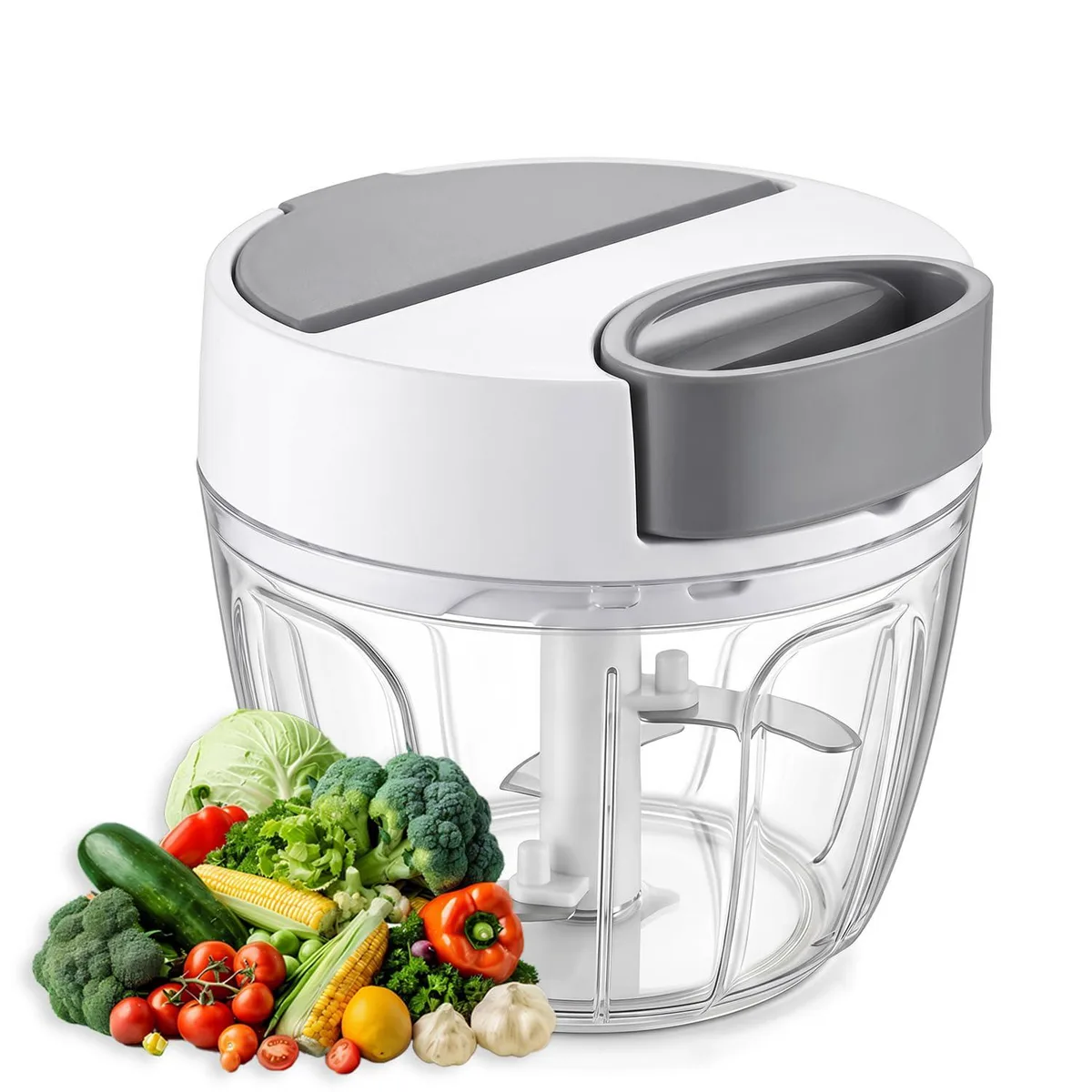  SUSTEAS A603-B Manual Food Chopper 650ml — product photo
