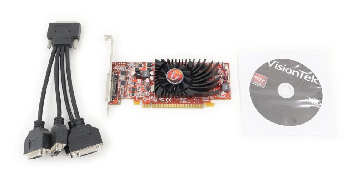 VisionTek VisionTek HD 5570 1GB GDDR3 VTK-401005 graphics card — product photo
