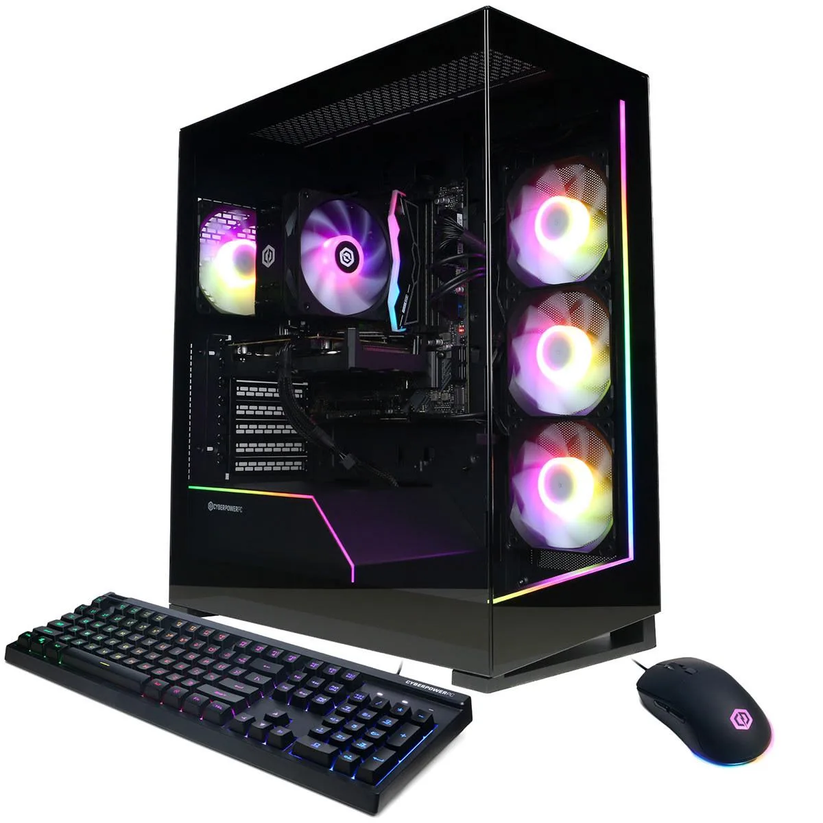 CyberpowerPC CyberpowerPC Gamer Xtreme Gaming Desktop PC Intel Core Ultra 5 225F 16GB 2TB RTX 5060 Ti 8GB Black — product photo