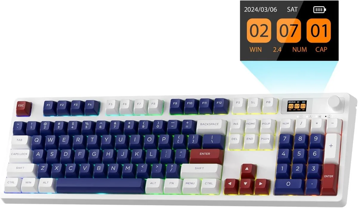 LTC LTC Nimbleback NB1041 PRO Gaming Keyboard 104 Keys Red Switch — product photo