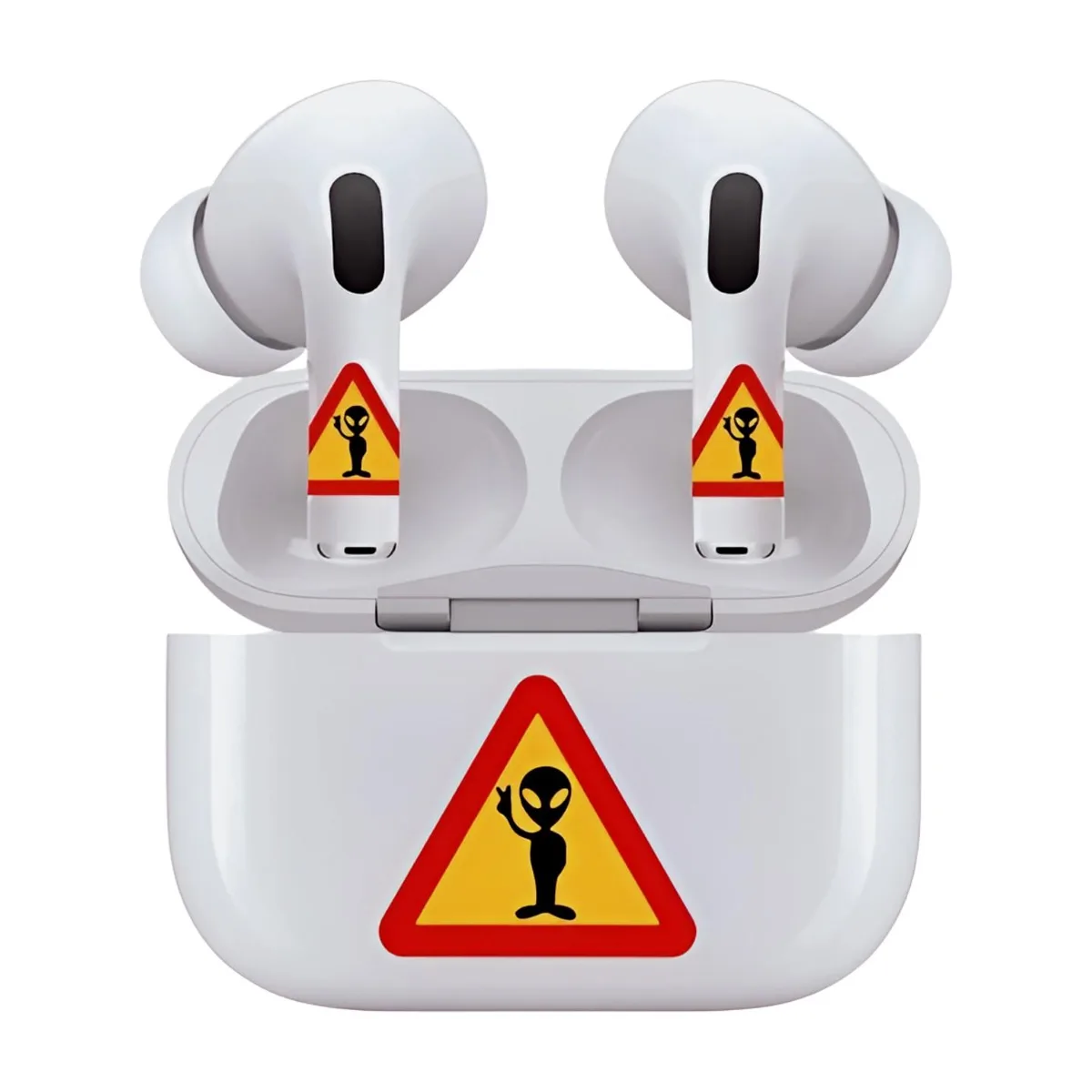 Jaspertronics Jaspertronics AirSkin-AirPods4-AlienCaution DLP Replacement Lamp 0.3000 kg — product photo