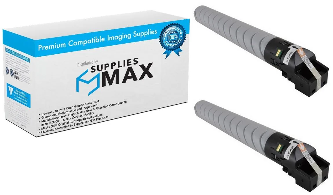 SuppliesMax SuppliesMax KNMAC7A030_2PK Black Toner Cartridge 2 Pack 28000 Pages — product photo