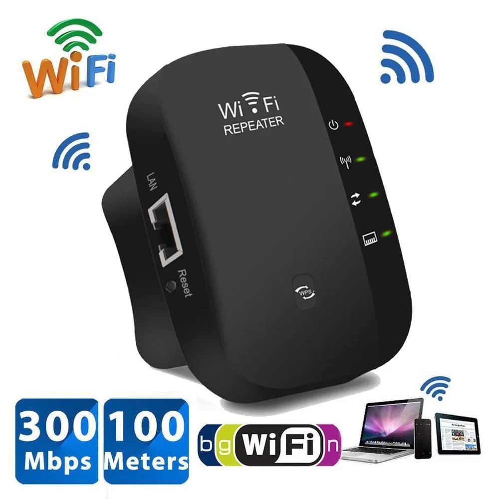 Ruth's sister Ruth's sister Wireless Range Extender 300Mbps Black 50M — product photo