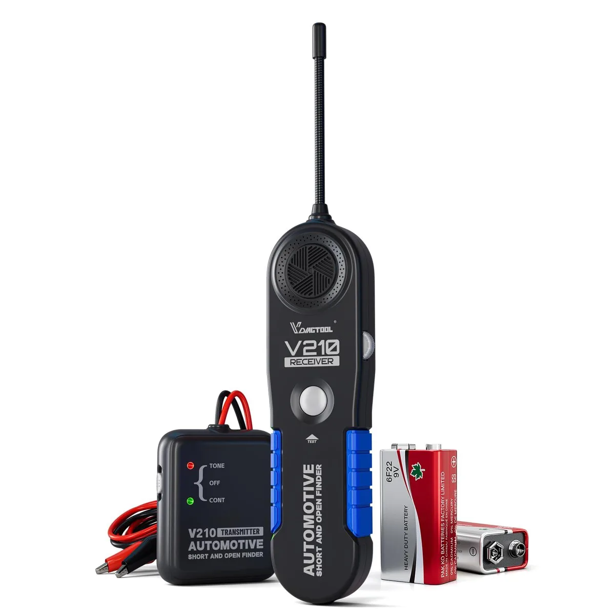VDIAGTOOL V210 Wire Tracer Circuit Breaker Finder — product photo