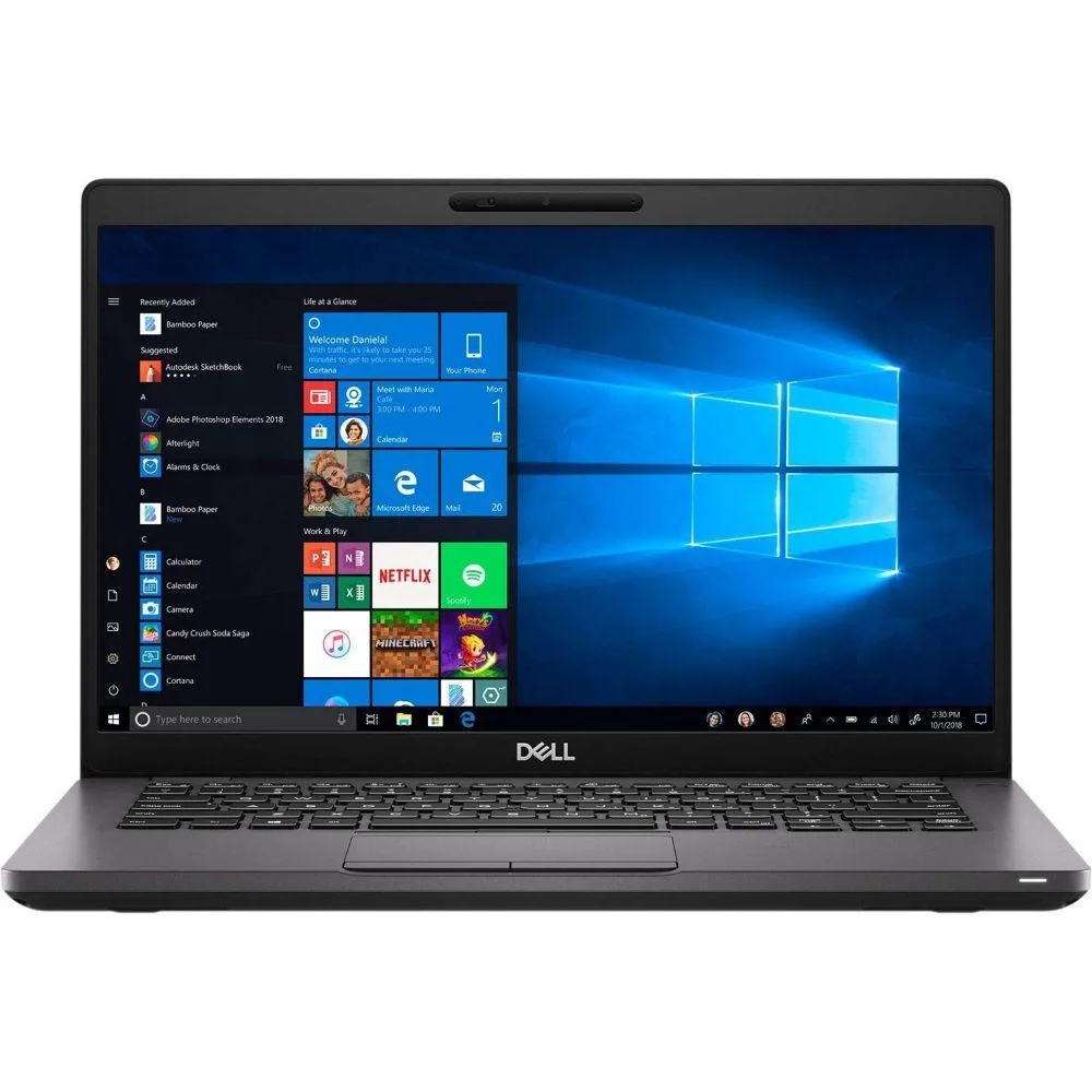 DELL DELL 14-DL-5400-80 laptop i5-8365U 1.6GHz 16GB 256GB SSD 13.9" FHD Touchscreen Windows 10 Pro refurbished — product photo
