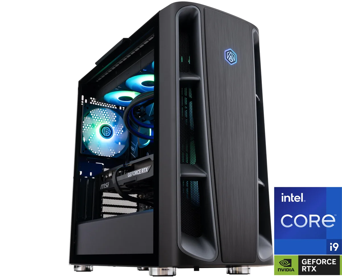 ABS ABS KIIA14900KF5070Ti gaming PC i9-14900KF RTX 5070 Ti 16GB 32GB DDR5 2TB NVMe — product photo