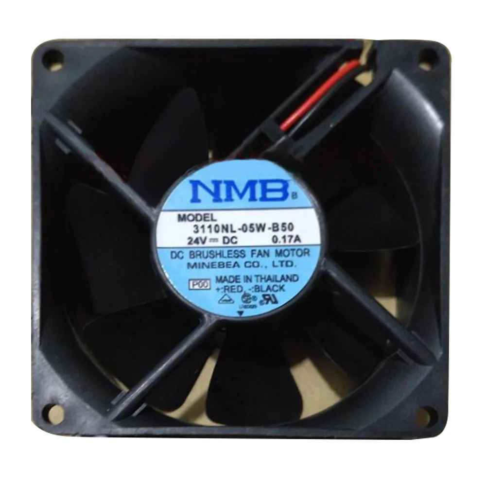 Fans Fans NMB 3110NL-05W-B50 24V 0.17A 8CM inverter cooling fan — product photo