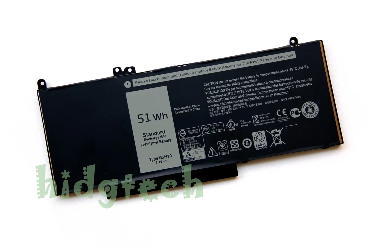 Beisite Beisite G5M10 51Wh 7.4V laptop battery — product photo