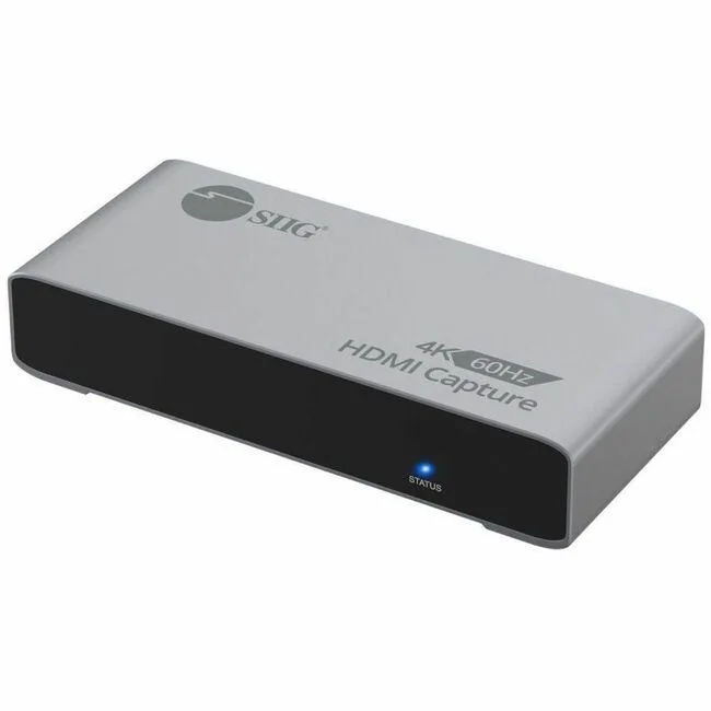 SIIG, Inc SIIG, Inc 4K60Hz HDMI Video Capture Device with Loopout USB-C — product photo