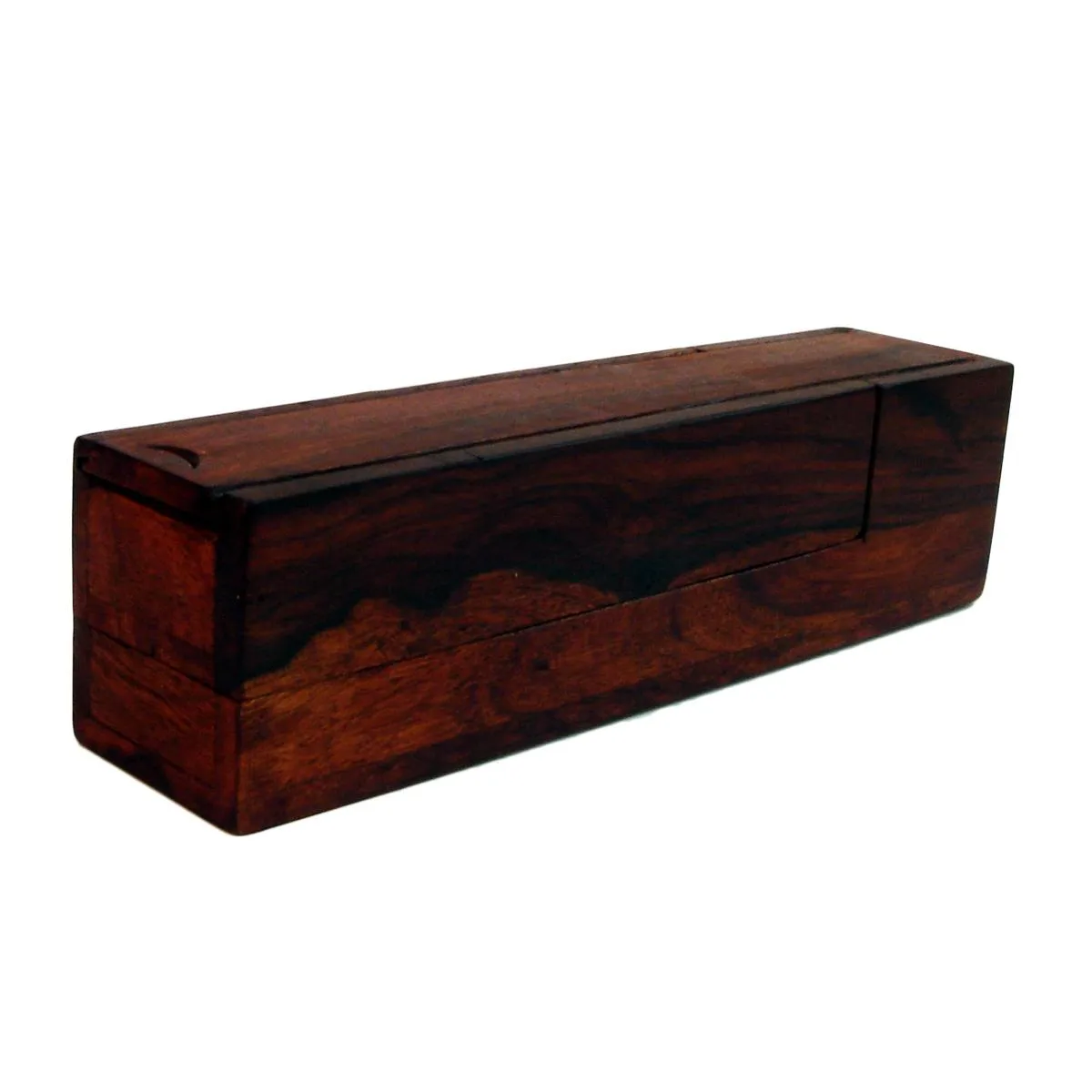 TreasureGurus, LLC TreasureGurus, LLC Wooden Writing Box Antique Walnut with Pen — product photo