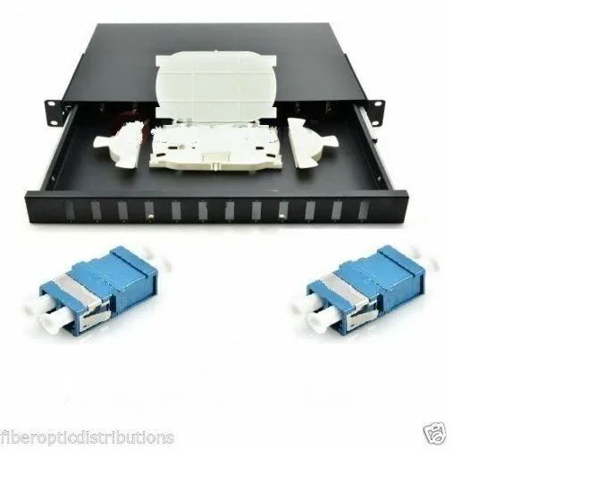 Other Electricities Other Electricities 12-Fiber Rack Mount Patch Panel 24 Core LC OS1 — product photo