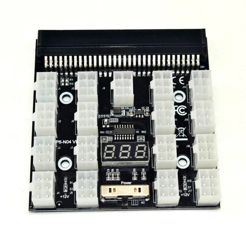 Vszerda Vszerda PCI-E 17x 6Pin 12V Breakout Board 120W internal power cable — product photo